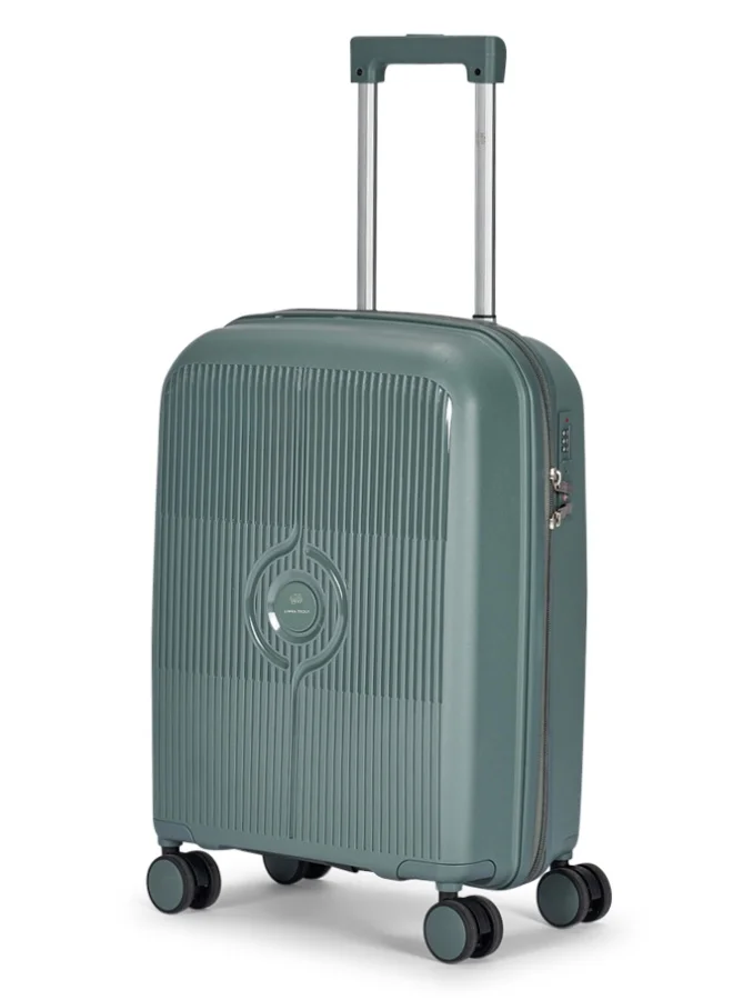 LIMRA Premium 3-Piece Hard Shell Travel Luggage Set – Durable Polypropylene with Smooth Spinner Wheels – Turquoise Grey